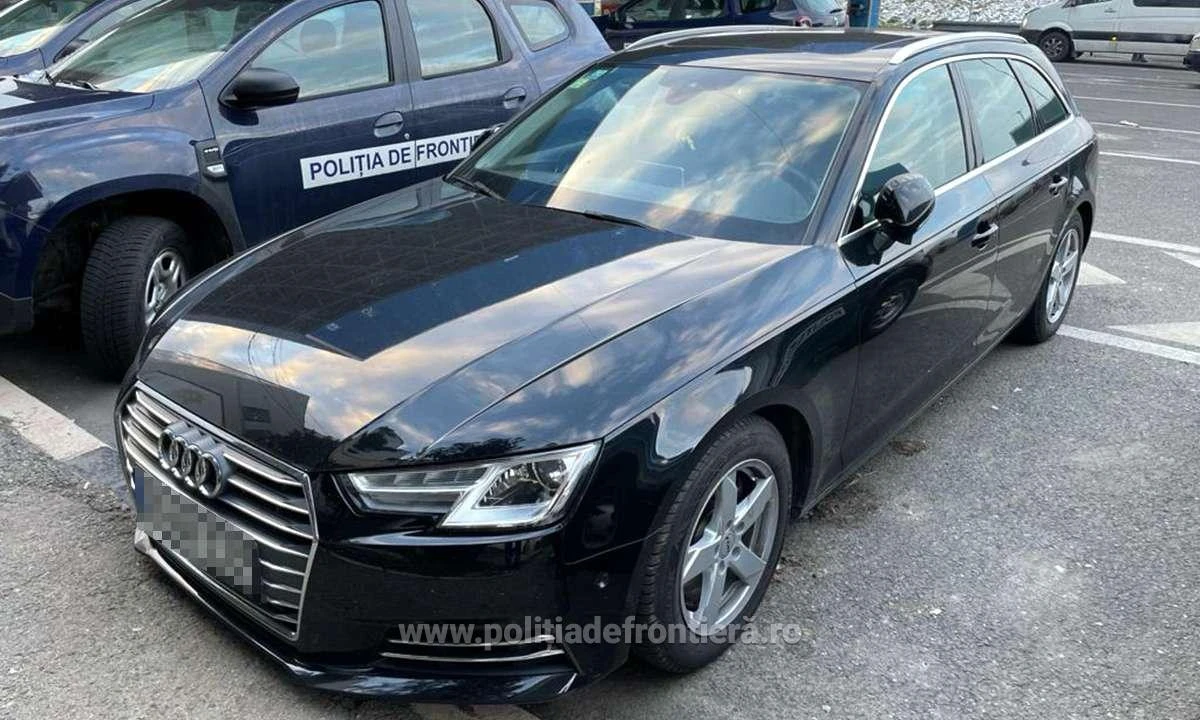 Autoturism căutat de autorităţile din Belgia, descoperit de poliţiştii de frontieră din P.T.F. Nădlac II