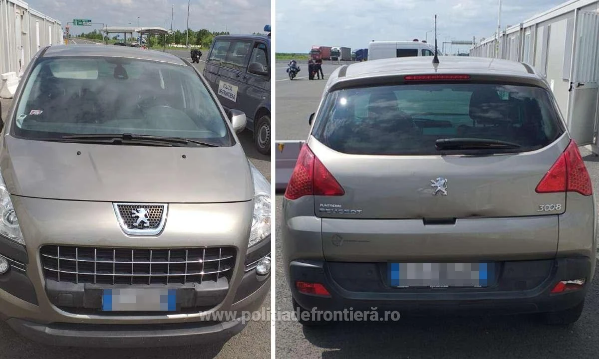 Autoturism căutat de autorităţile din Italia, depistat în vama Nădlac   