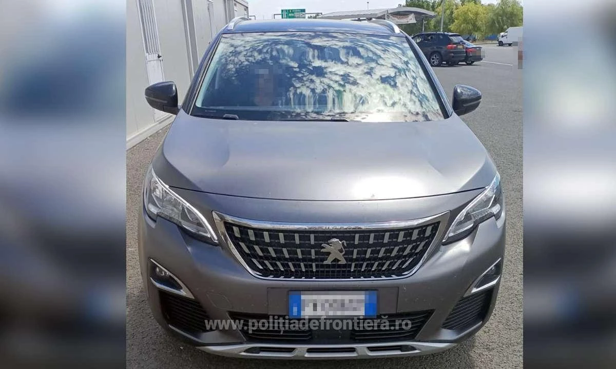 Autoturism căutat de autorităţile din Italia, descoperit de poliţiştii de frontieră din P.T.F. Nădlac II