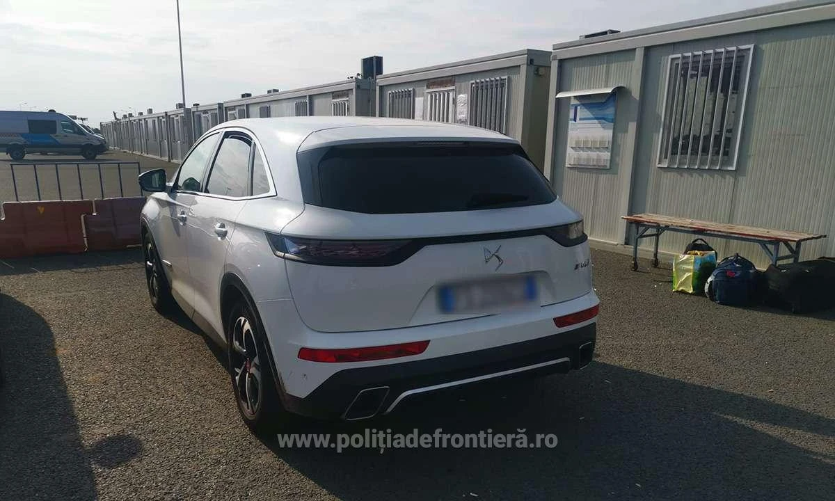 Autoturism căutat de autoritățile din Italia, descoperit în P.T.F Nădlac II