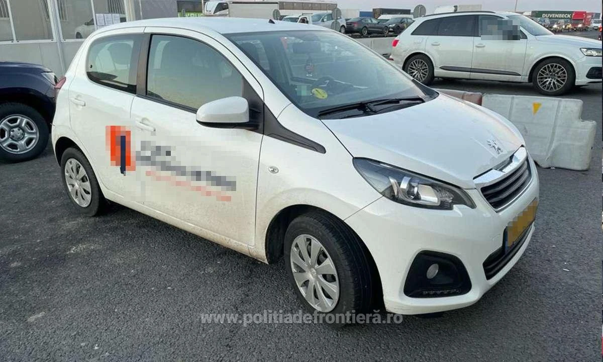 Autoturism căutat de autorităţile din Olanda, descoperit de poliţiştii de frontieră din P.T.F. Nădlac II