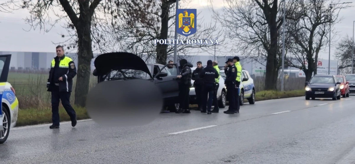 Autoturism căutat de autoritățile italiene, găsit în Arad