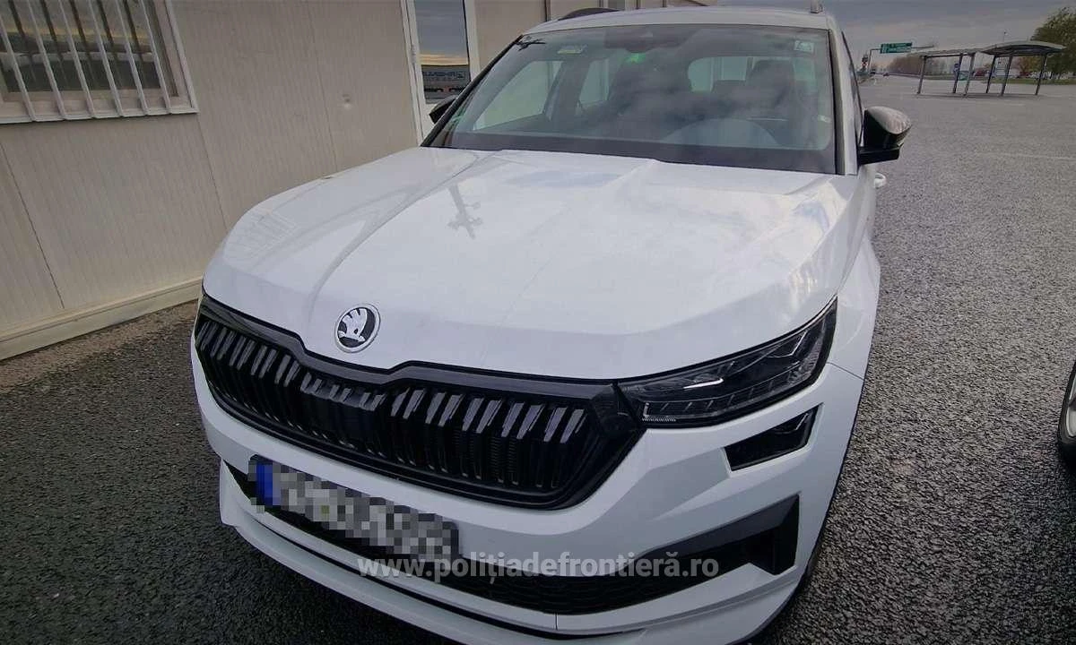 Autoturism căutat de către autoritățile din Spania, descoperit în PTF Nădlac II