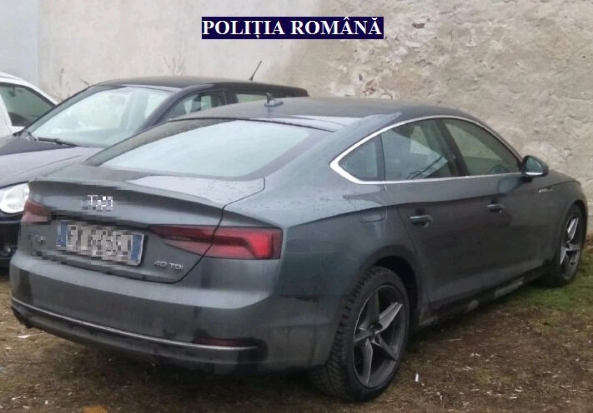 Autoturism căutat în Italia, depistat la Pâncota   