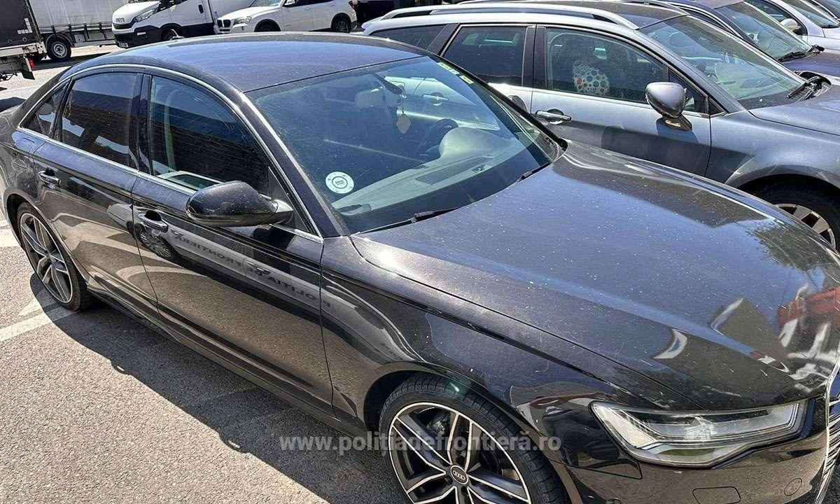Autoturism dat în urmărire de autoritățile din Danemarca, descoperit în PTF Nădlac II