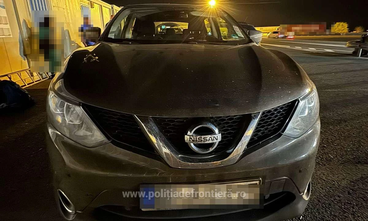 Autoturism dat în urmărire de autoritățile din Germania, descoperit în PTF Nădlac II
