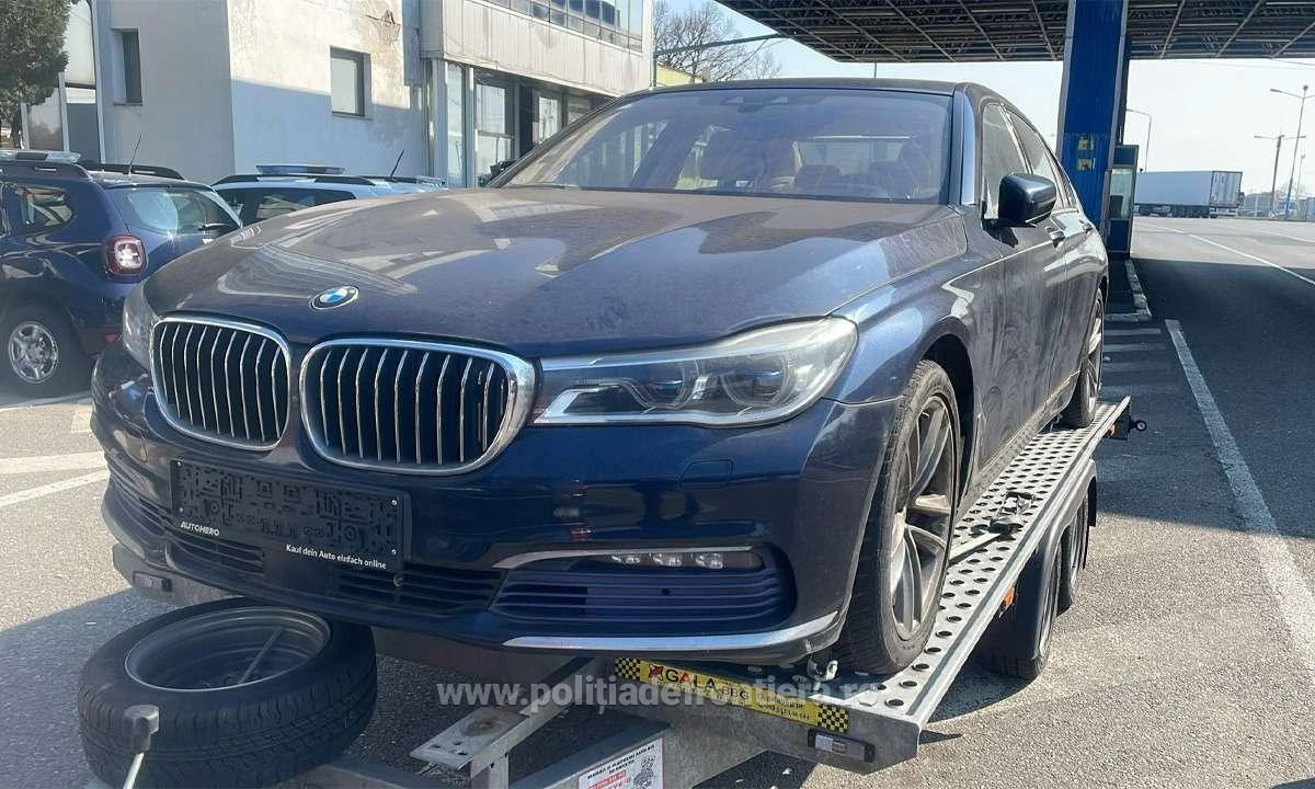 Autoturism de 25.000 de euro, căutat în Germania, descoperit de polițiștii de frontieră de la Nădlac