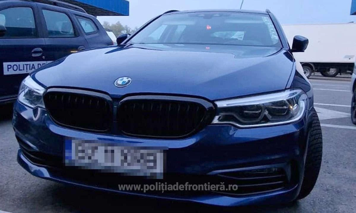 Autoturism de lux căutat de autoritățile din Germania, descoperit în P.T.F. Nădlac