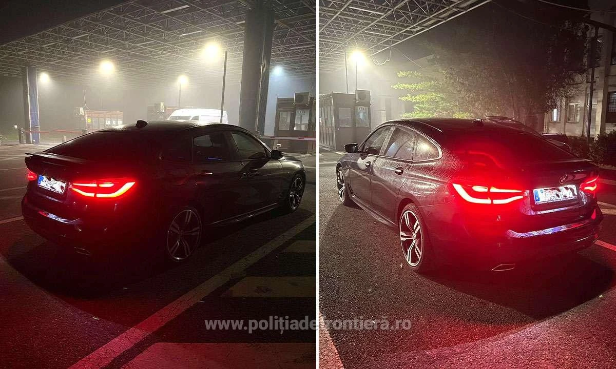 Autoturism de lux căutat de autorităţile din Germania, descoperit la Nădlac II