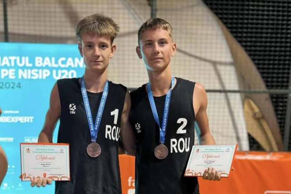 Băieții de la ProVolei Arad au luat bronzul balcanic la volei pe plajă