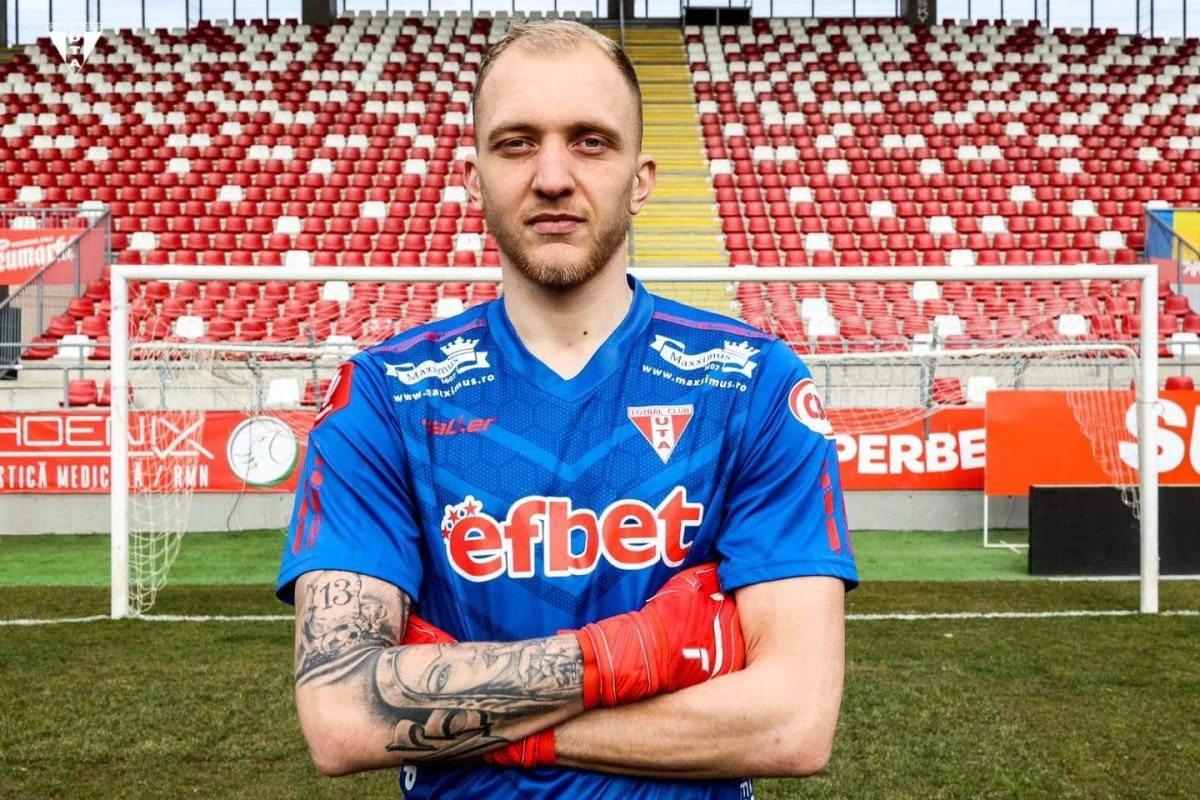 Balauru și Iacob au concurență: Danylo Kucher este noul portar al UTA-ei!