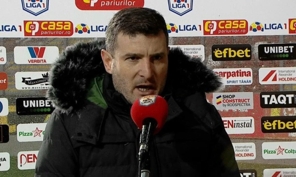 Balint a izbucnit la adresa arbitrajului din meciul cu Dinamo: "Suntem cei mai dezavantajaţi"