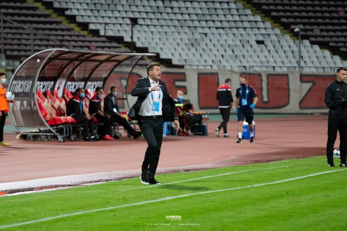 Balint, după victoria la Dinamo: "Mă bucur şi îi felicit pe băieţi, victoria e a lor"