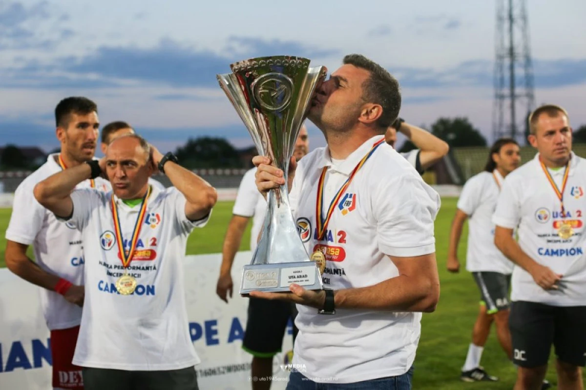 Balint savurează prima performanţă, ca şi antrenor: “Am scris o filă importantă din istoria UTA-ei”