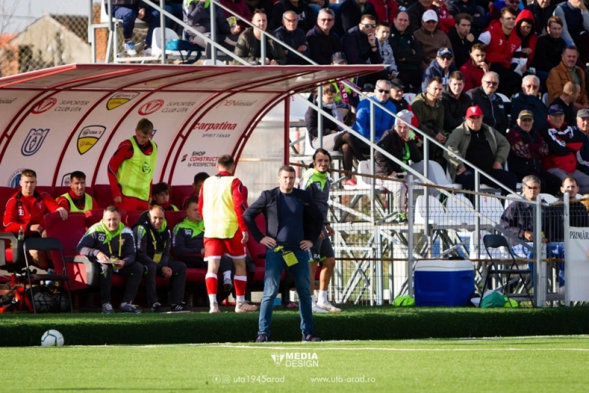 Balint şi-a trezit jucătorii la pauză: „Vreau o echipă cu spirit”