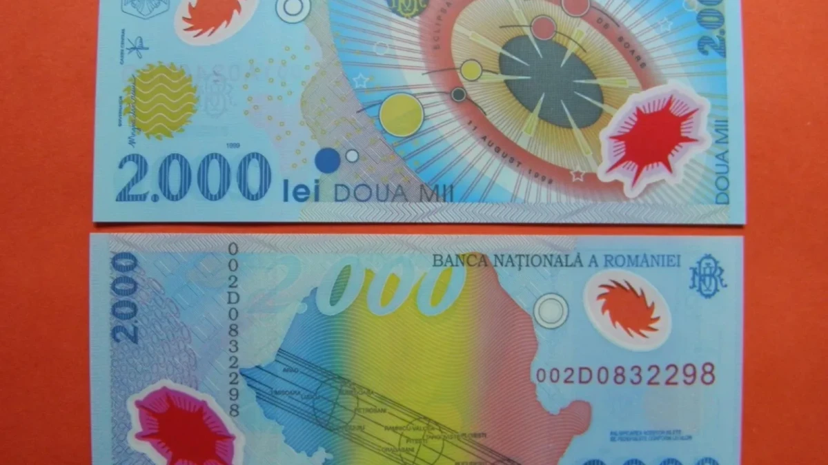 Bancnota de 2.000 de lei cu eclipsa din 1999 revine în atenția colecționarilor. Cât poate valora în 2026