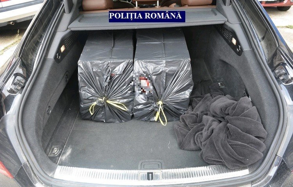 Bărbat de 31 de ani din Pecica, reținut pentru contrabandă cu țigări