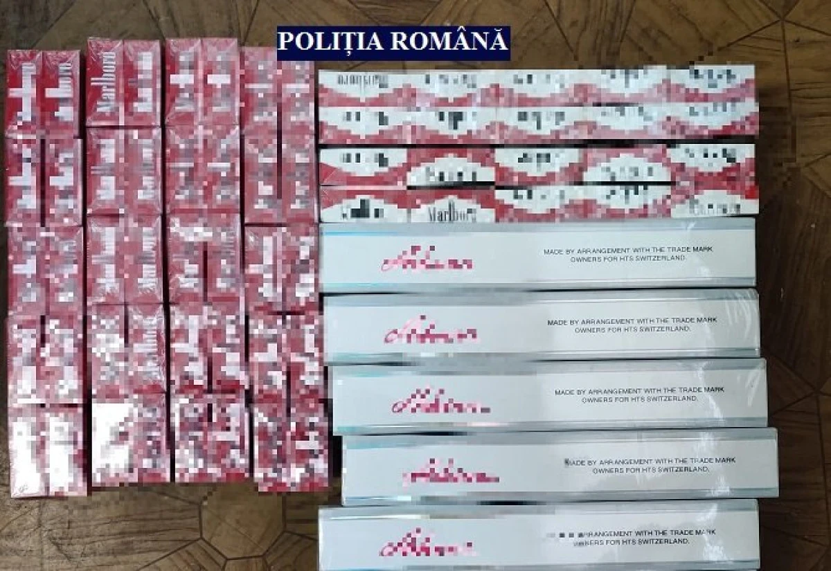 Bărbat de 67 de ani, prins în timp ce vindea țigări de contrabandă