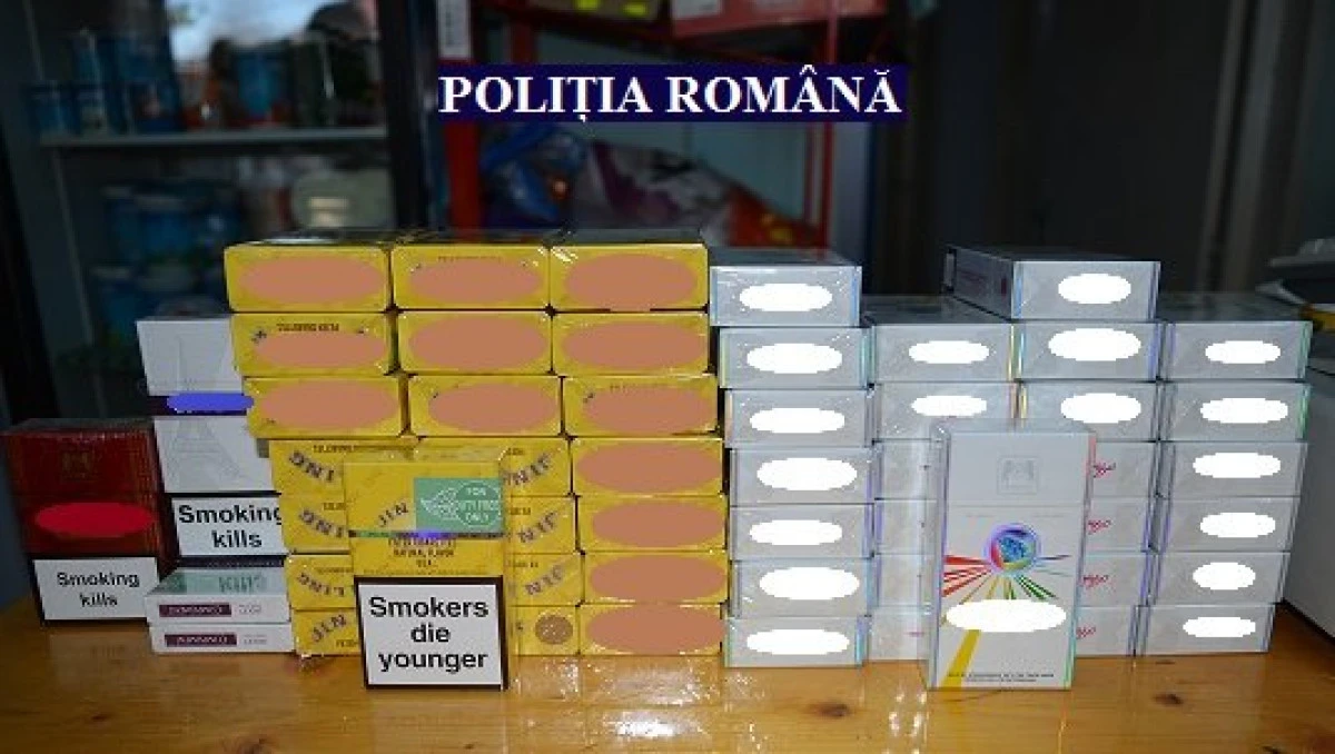 Bărbat din Lipova, prins cu țigări de contrabandă
