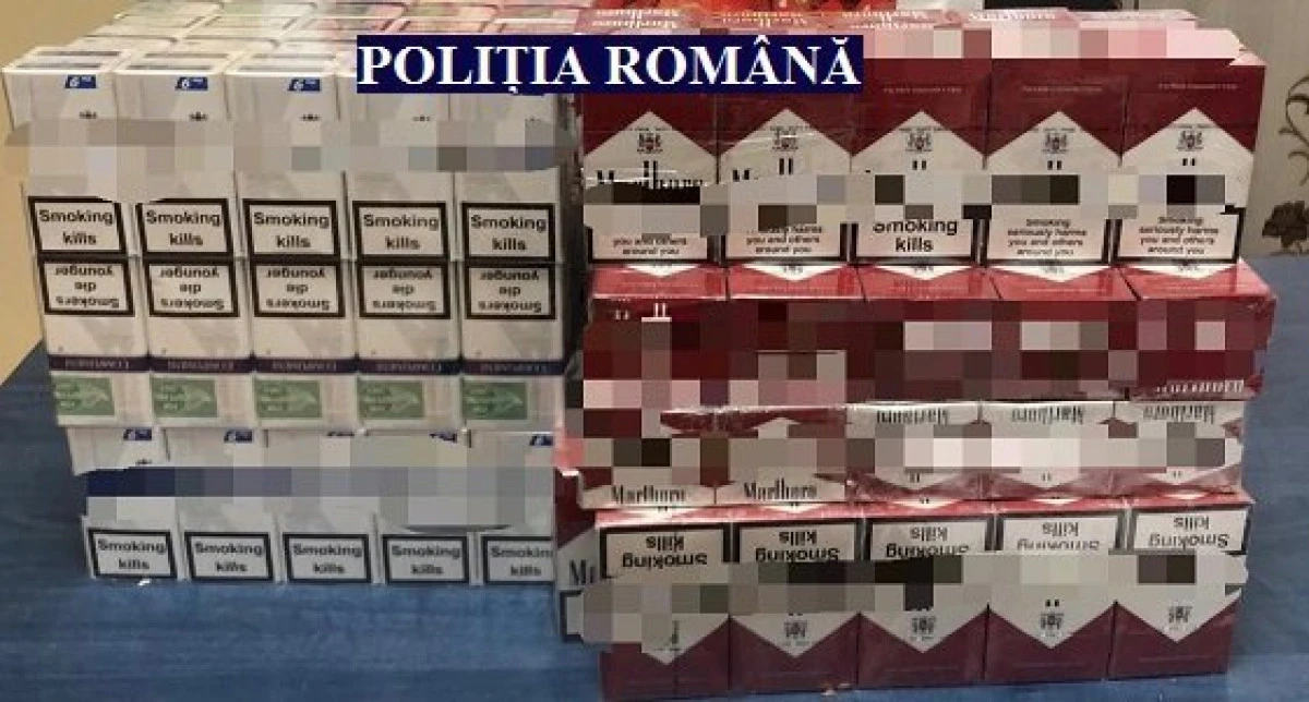 Bărbat din Zimbru, prins cu țigări de contrabandă la Buteni