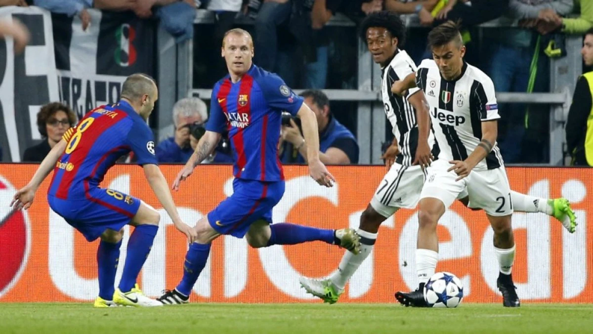 Barcelona - Juventus, cap de afiş în Liga Campionilor