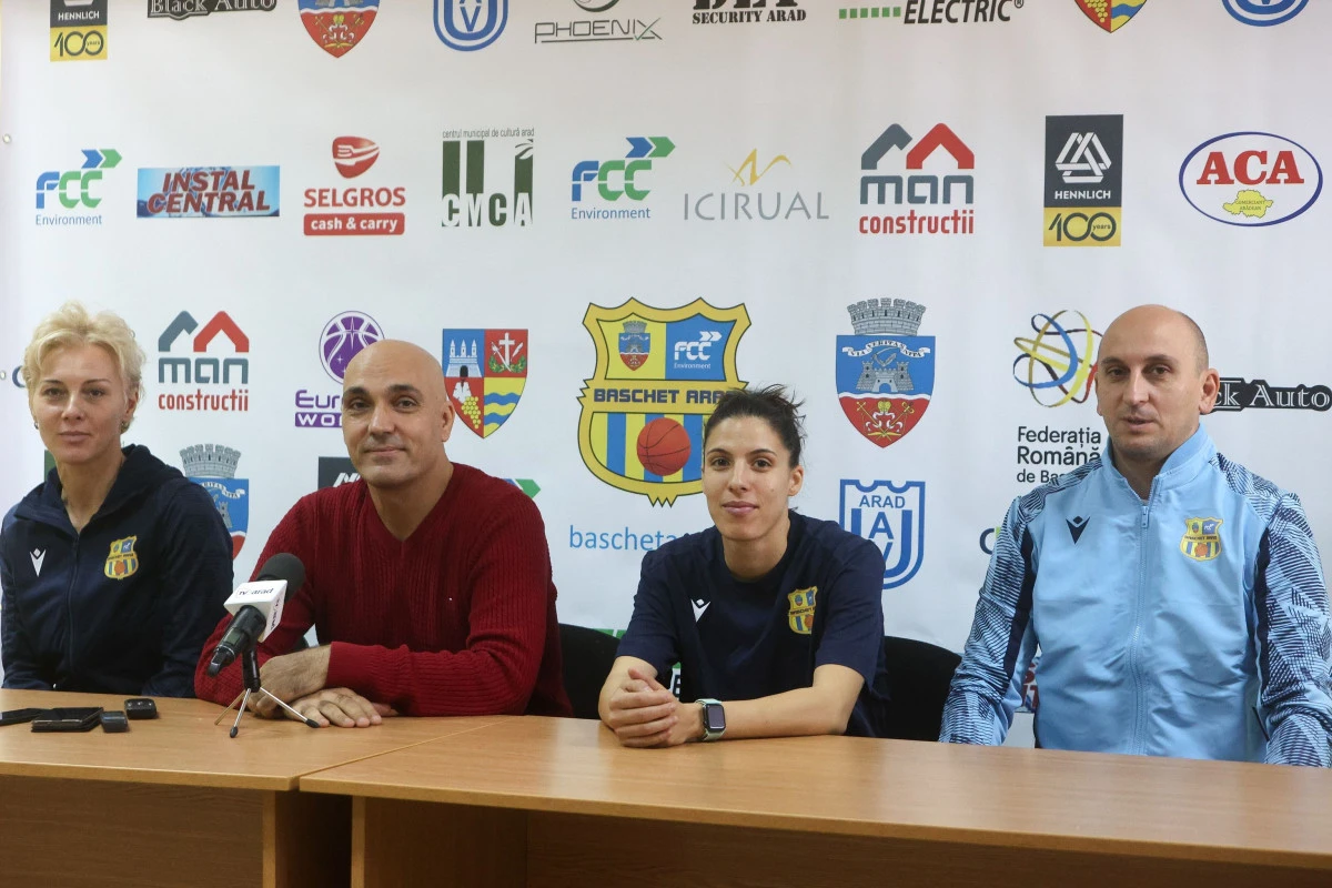 Baschetbalistele Aradului își încep aventura în FIBA EuroCup: „Avem mare nevoie de suporteri, împreună vom fi mai puternici!”
