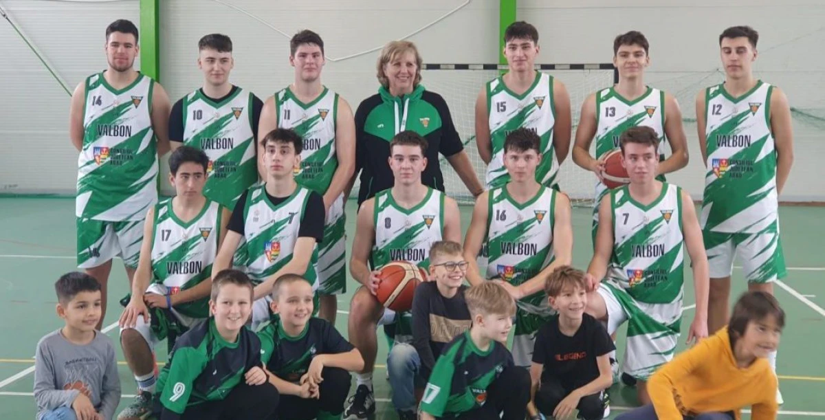 BC Valbon încearcă, prin echipa de juniori, să renască baschetul masculin arădean