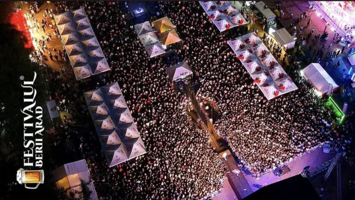 Bere la 1 leu la Festivalul Berii Arad. Organizatorii au pregătit o surpriză pentru vizitatori