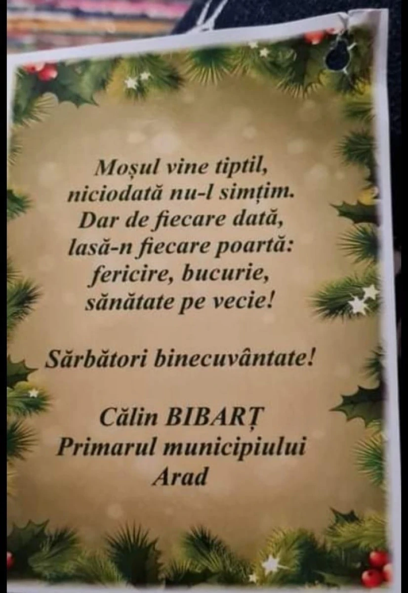 Bibarț face pe Moșu, oferind cadouri în școli și grădinițe, însă nu știm din buzunarul cui