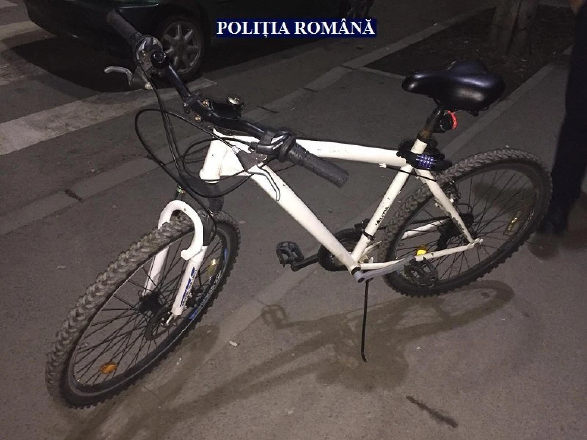 Bicicletă furată din Ineu, găsită la Gurahonț