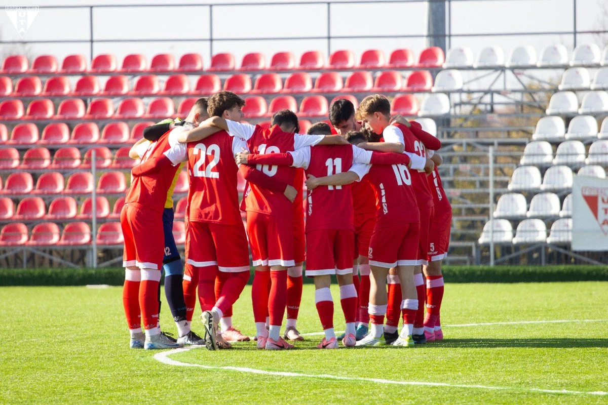 Bilanț pozitiv pentru Academia UTA, în weekend! Eșec doar în Liga de Tineret, cu CFR Cluj