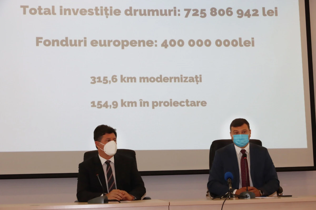 Bîlcea se laudă cu peste 350 de kilometri de drumuri judeţene, modernizați sau care se află în lucru