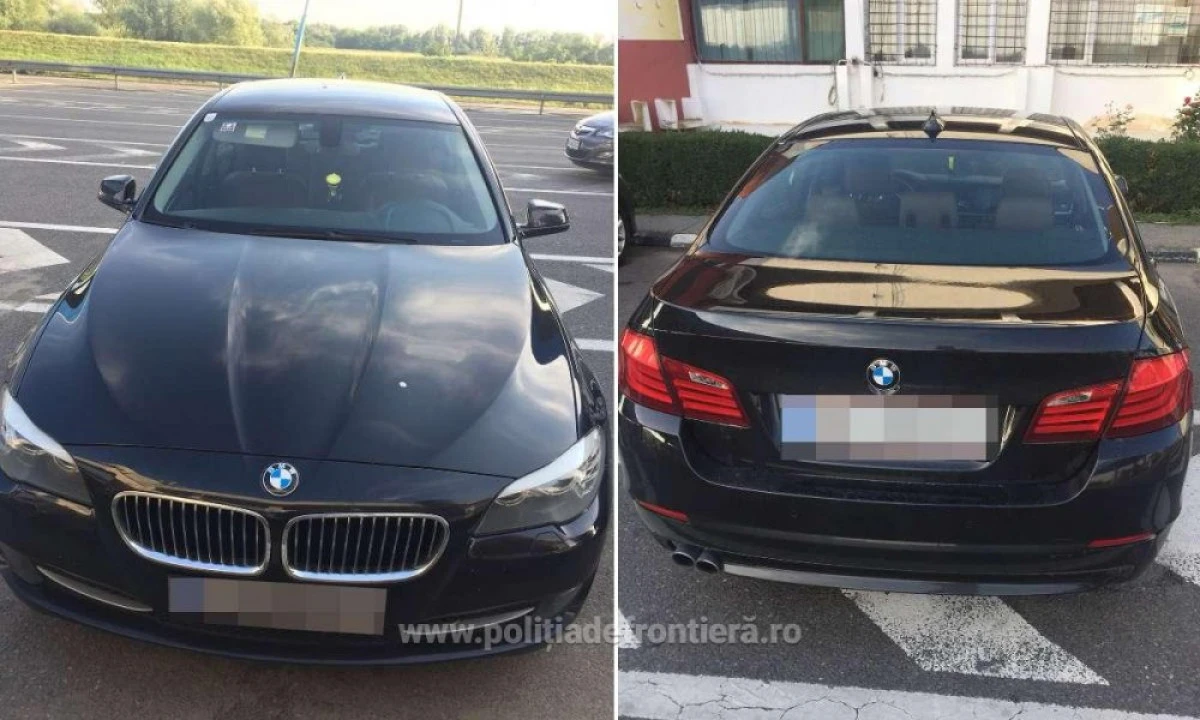 BMW căutat în Austria, depistat în Vama Nădlac