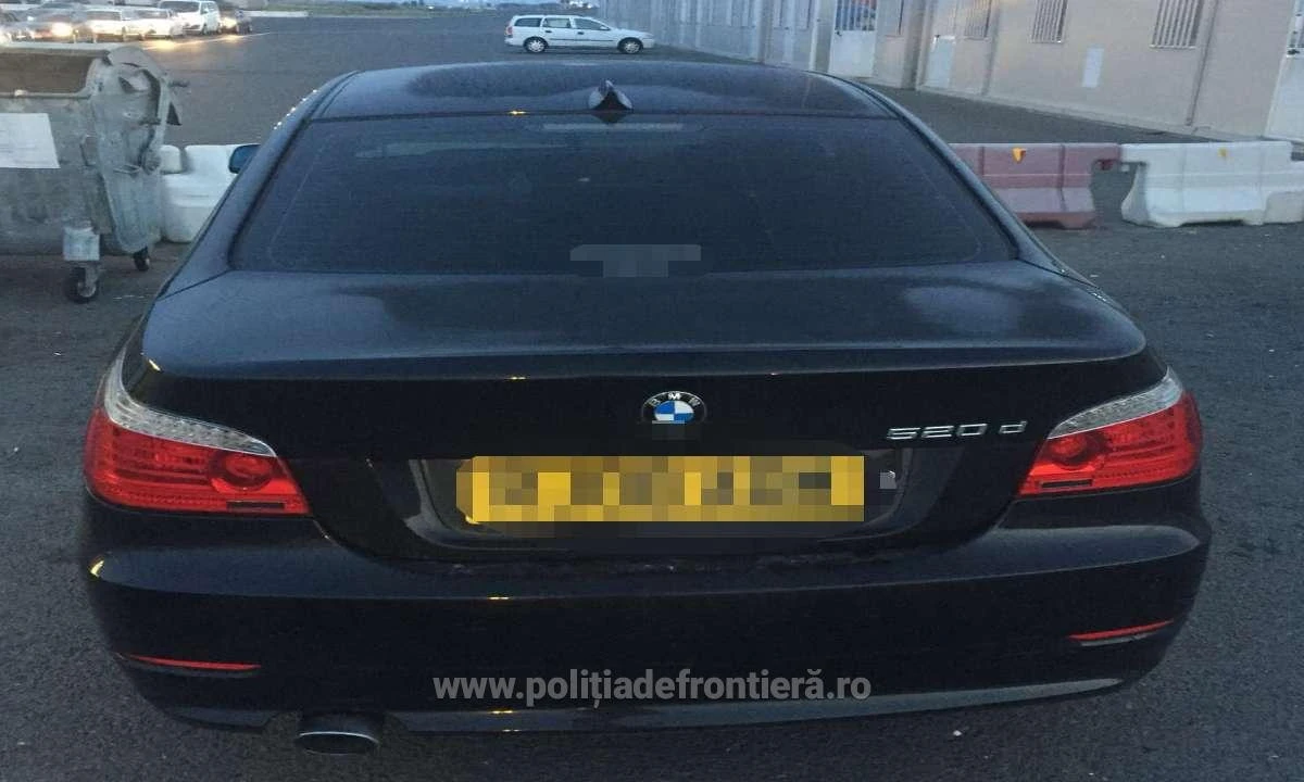 BMW căutat în Marea Britanie, depistat de poliţiştii de frontieră arădeni