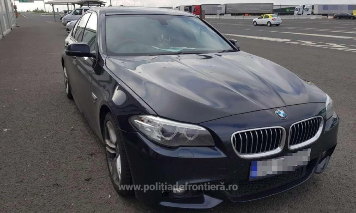 BMW căutat în Marea Britanie, depistat în Vama Nădlac   