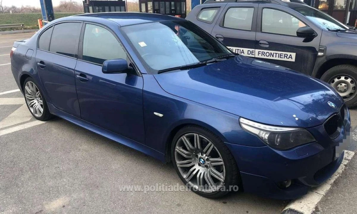 BMW căutat în Marea Britanie, descoperit în vama Nădlac