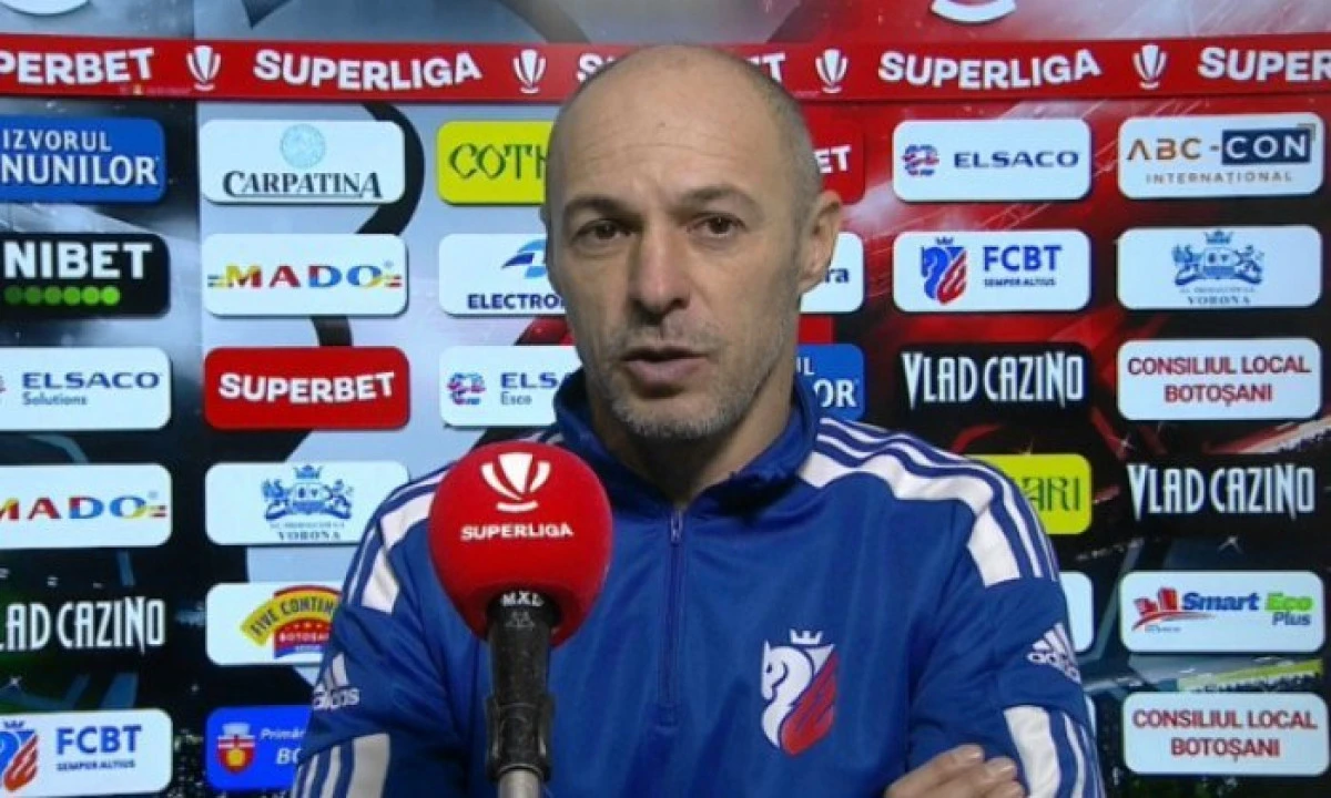 Bogdan Andone speră ca Botoșaniul să profite de lipsa suporterilor UTA-ei