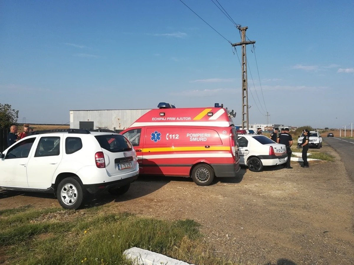 Bombă de aviație, descoperită la Frumușeni! Echipajele pirotehnice ale ISU Arad, la fața locului
