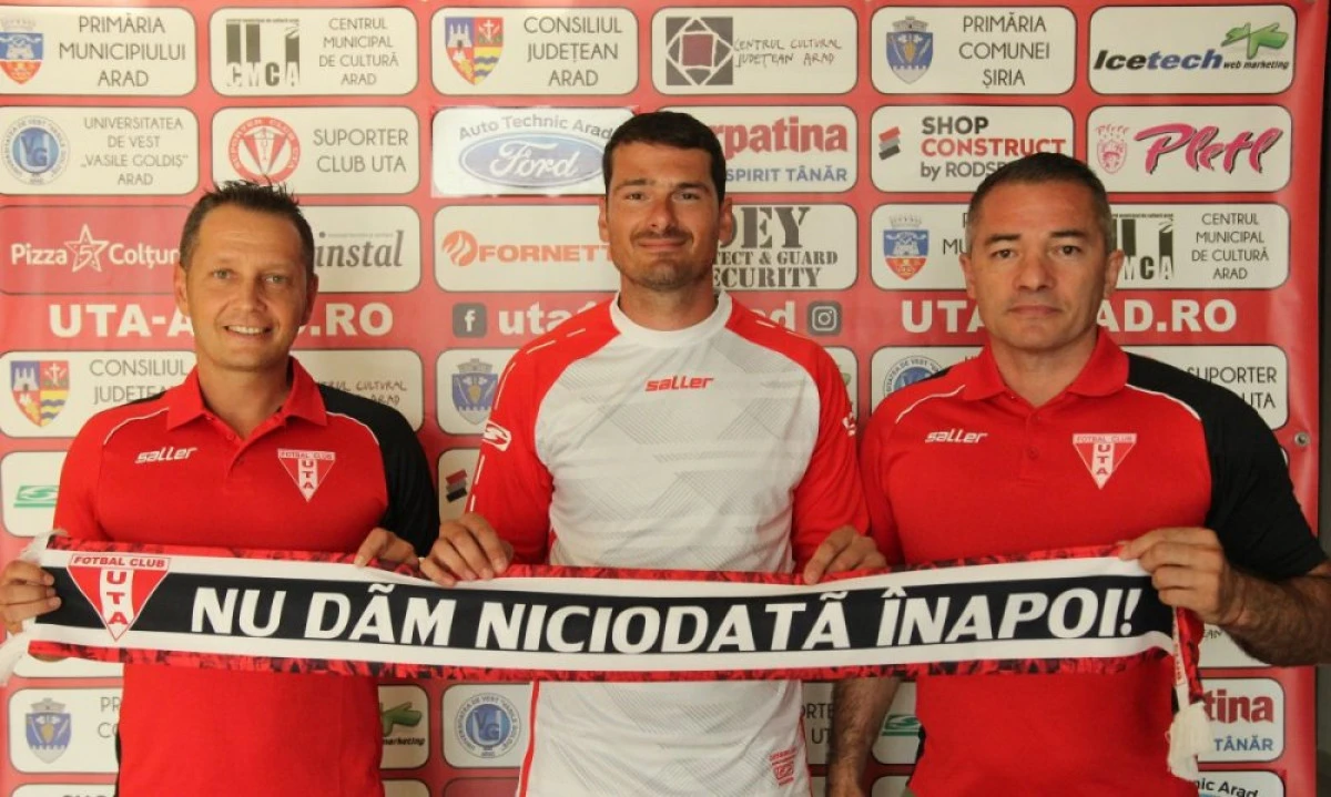 Bosniacul Branko Grahovac e noul portar al UTA-ei!