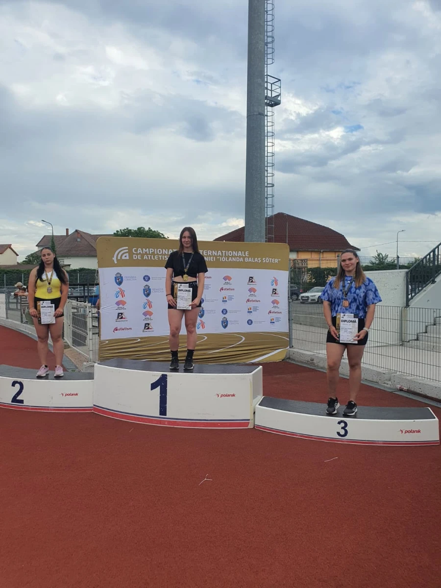 Briana Szabo a câștigat aurul la Campionatele Internaționale de Atletism ale României. Rezultate remarcabile și pentru Mark Krieger-Fălcușan