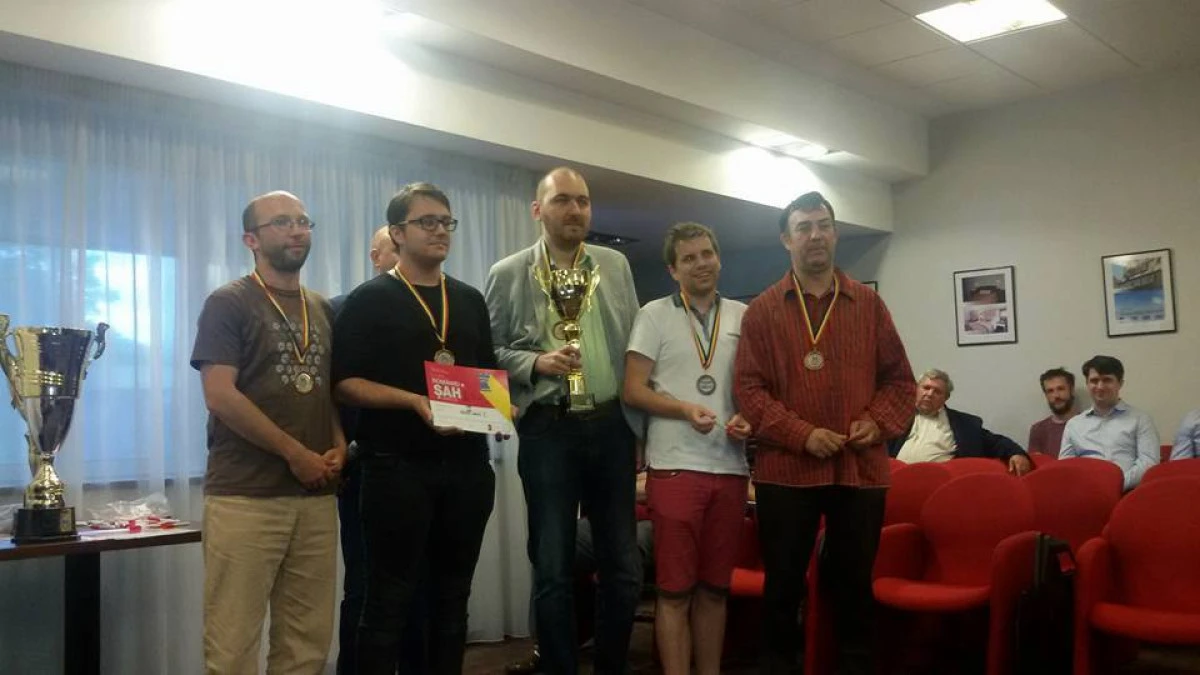 Bronz pentru Vados Arad la Cupa României la Șah pe echipe