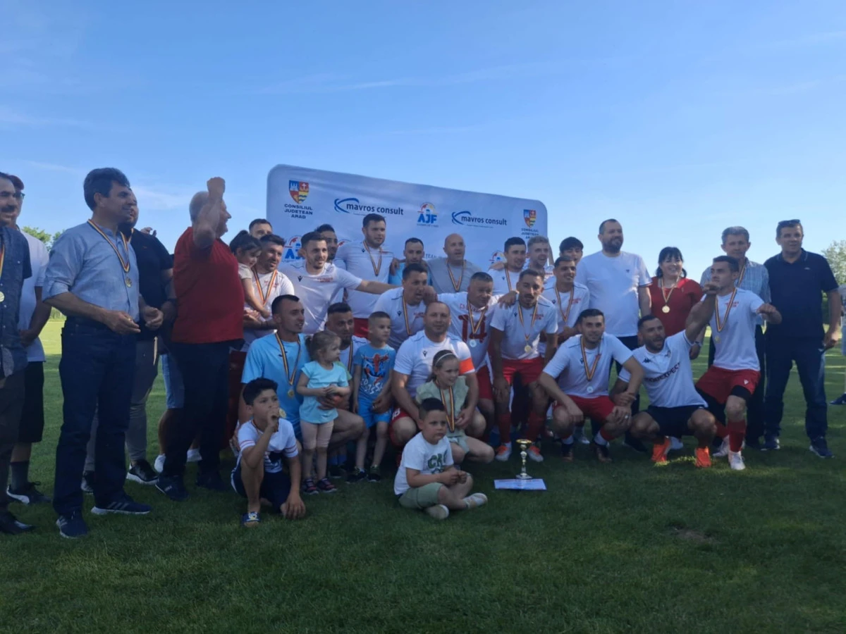 Bucurie mare la Șeitin, echipa locală revine după 15 ani în primul eșalon fotbalistic
