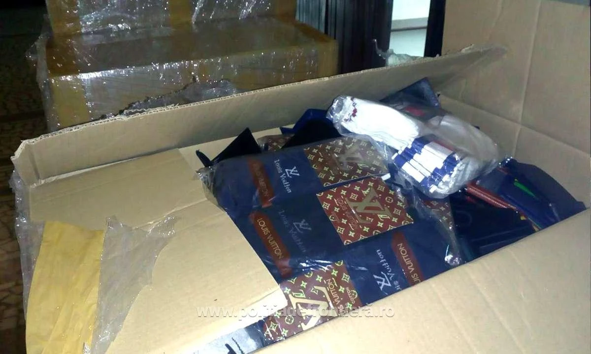 Bunuri contrafăcute, confiscate în vama Nădlac