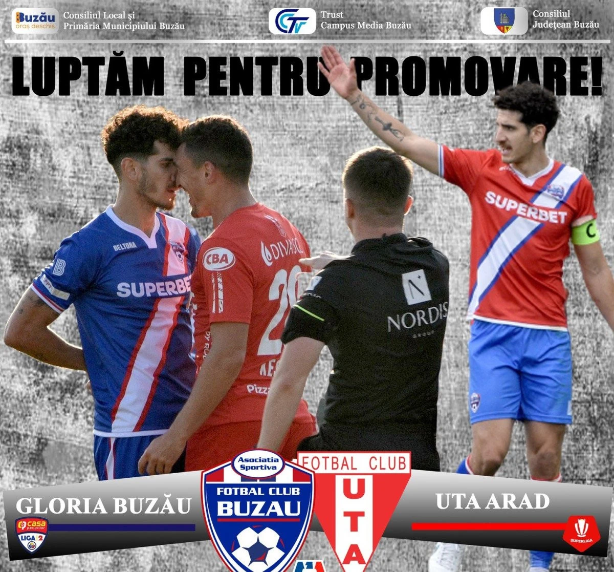 Buzăul a anunțat când se vând biletele la barajul cu UTA: intrare generală - 15 lei!
