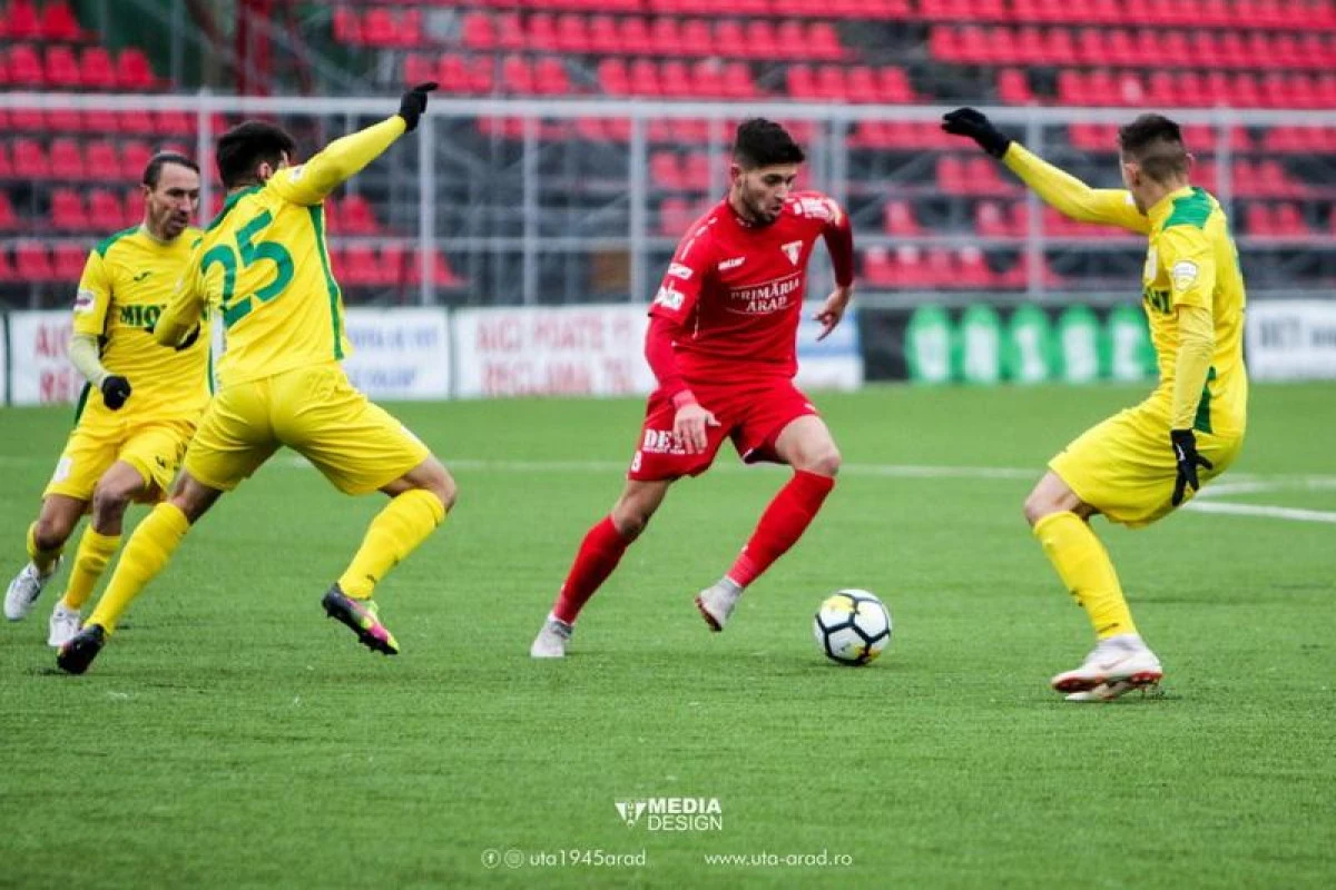 Ca-n vacanţă, în ultima etapă! CS Mioveni - UTA 3-0