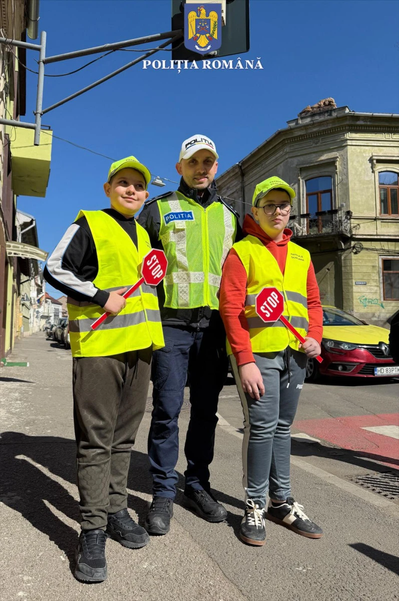 Campania „PATRULA ȘCOLARĂ” a ajuns la Şcoala Gimnazială Mihai Eminescu