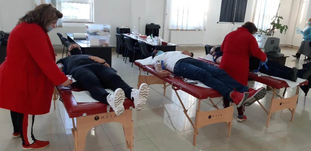 Campanie umanitară de donare de sânge în colaborare cu Penitenciarul Arad