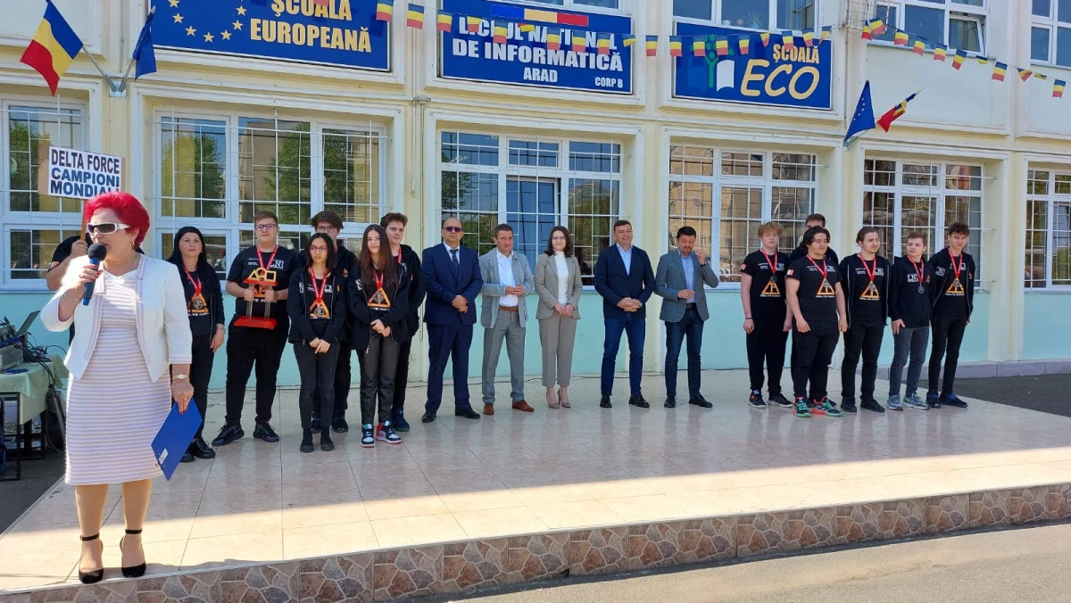 Campionii de la Delta Force, felicitați de președintele României