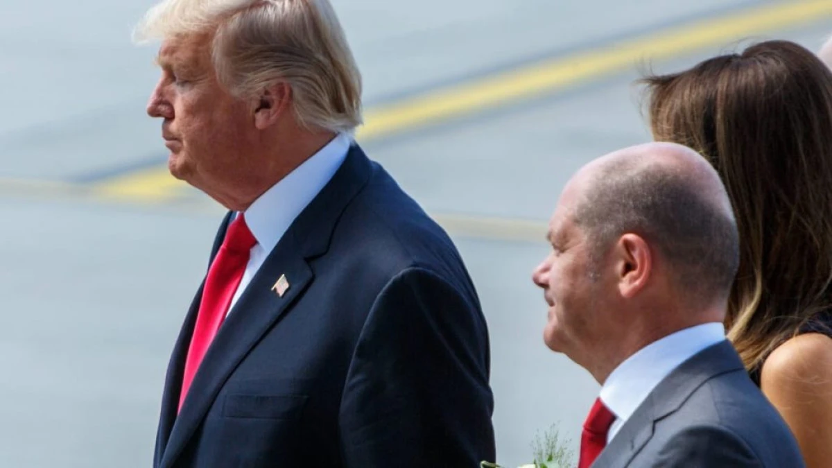 Cancelarul Scholz despre relaţia cu Donald Trump: "Dansezi cu cine e în cameră"