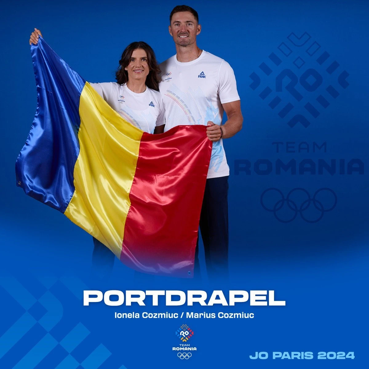 Canotorii Ionela și Marius Cozmiuc vor fi portdrapelul României la Jocurile Olimpice
